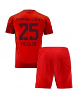 Bayern Munich Thomas Muller #25 Kotipaita Lasten 2024-25 Lyhythihainen (+ shortsit)